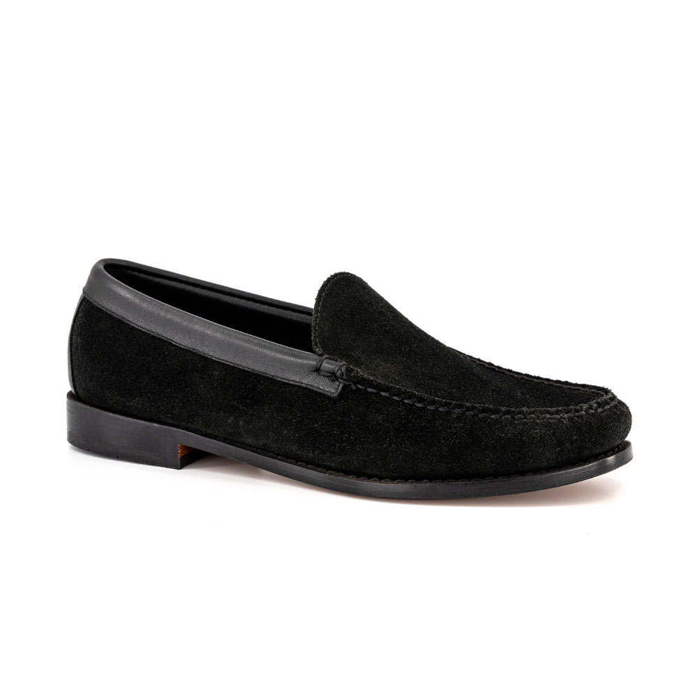 Venetian Suede | Black | Mens Weejuns | GH Bass