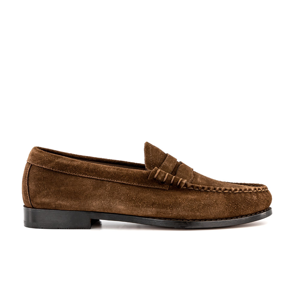 Weejuns larson - Dark brown suede - Gh - mens - G.H.Bass