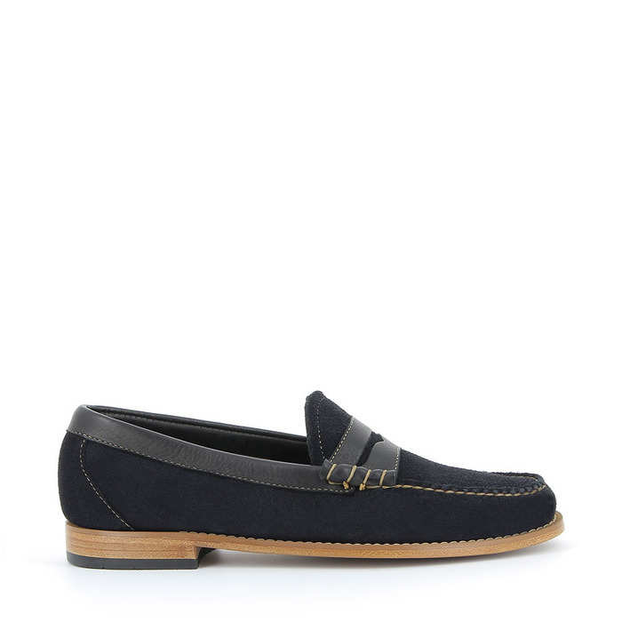 Larson Reverso | Navy Suede | Mens Weejuns | G.H.Bass