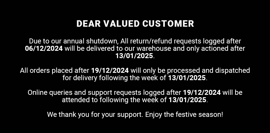 CAT Footwear South Africa December Shutdown Notice